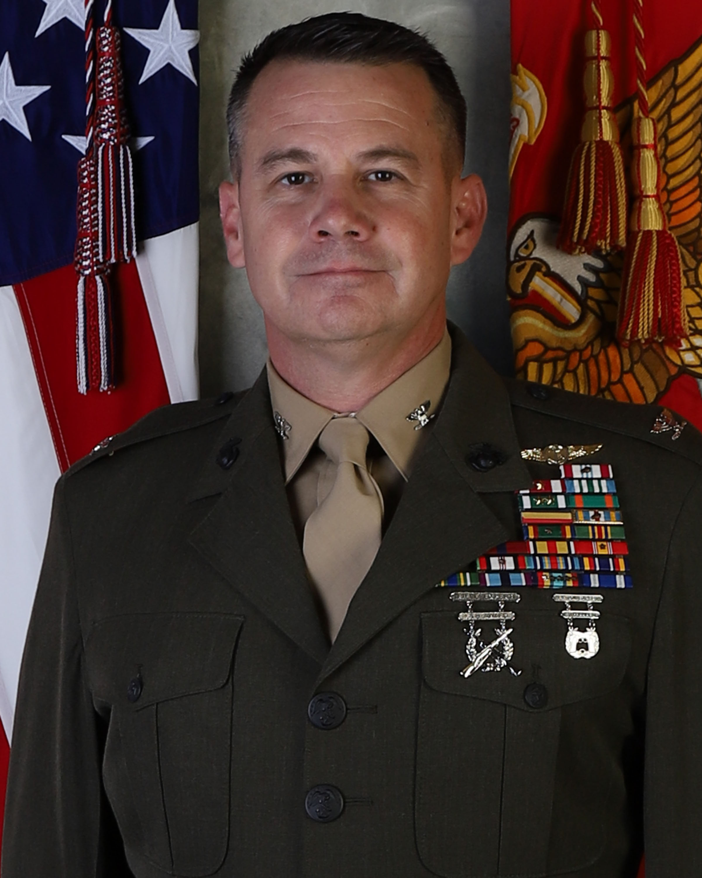 Kevin Chunn, COL, USMC, Commander